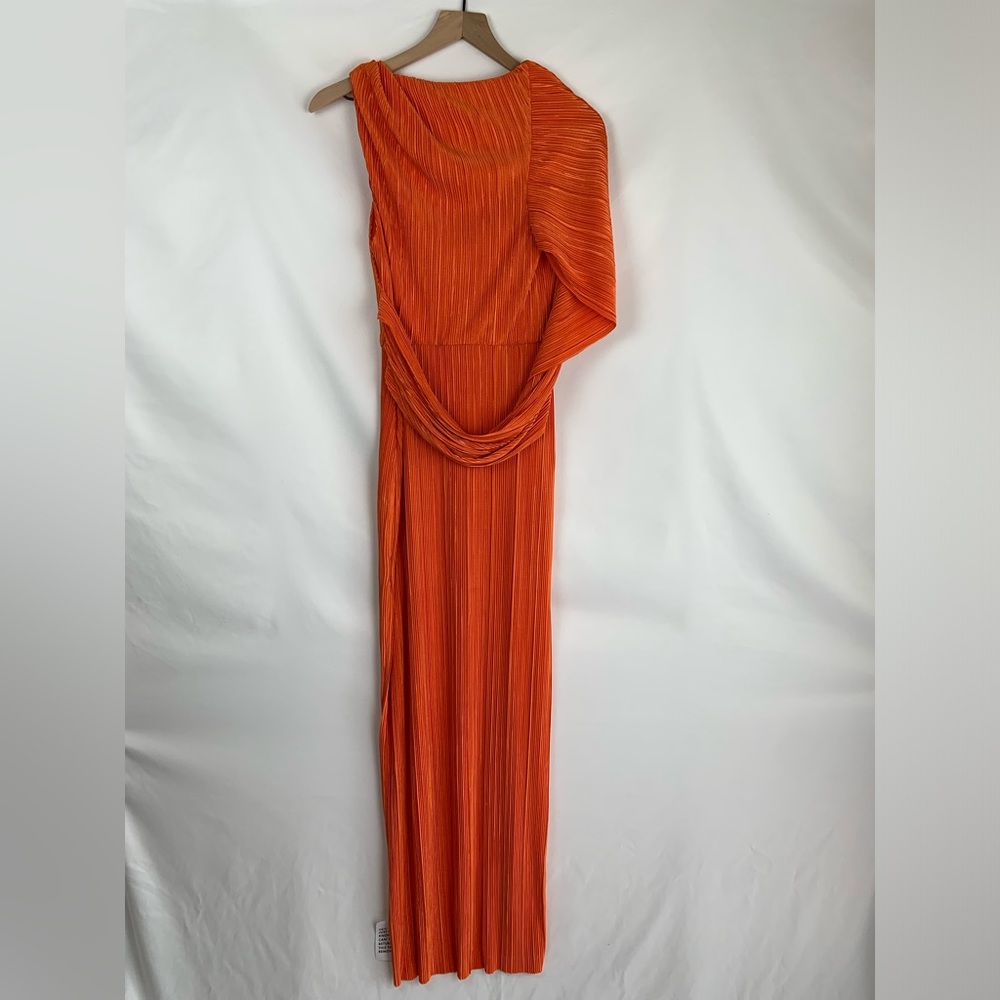 ASOS Sleeveless Midi Dress With Drape Sash Detail - Picture 8 of 10